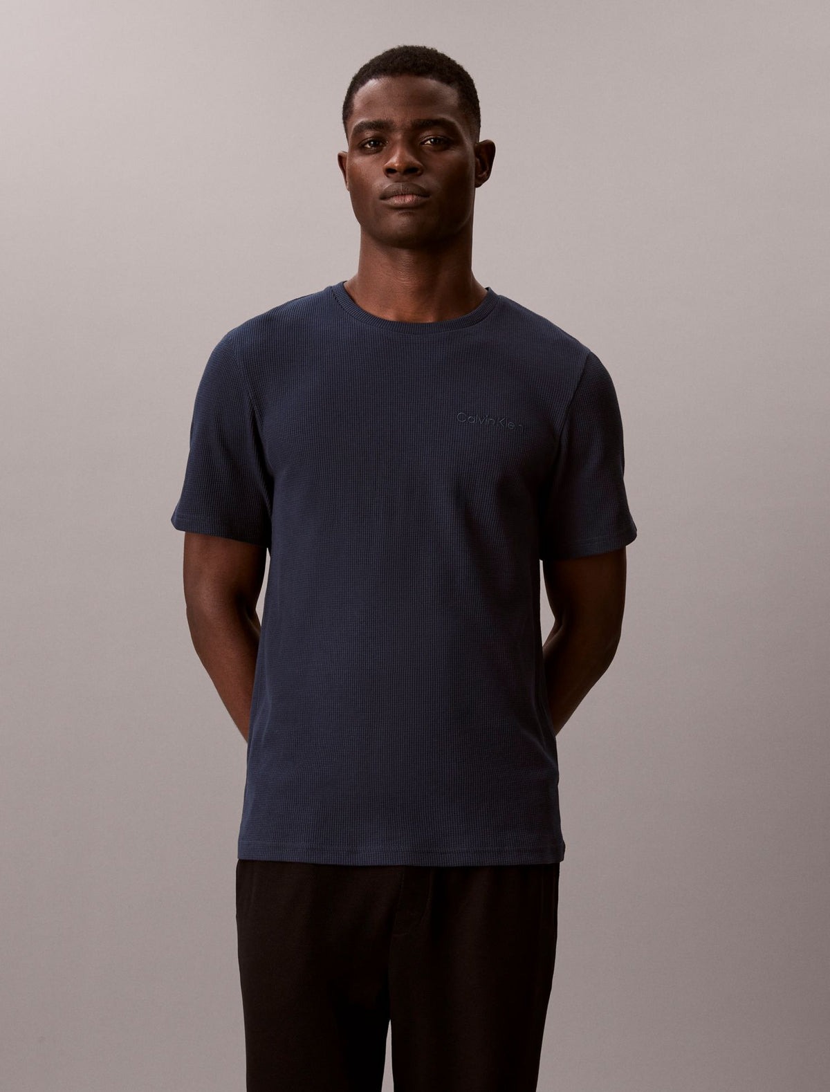 Waffle Knit Sleep T-Shirt - Calvin Klein Underwear