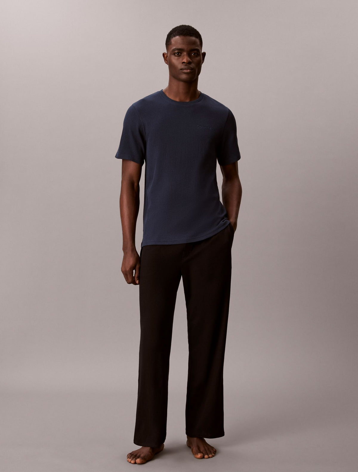 Waffle Knit Sleep T-Shirt - Calvin Klein Underwear