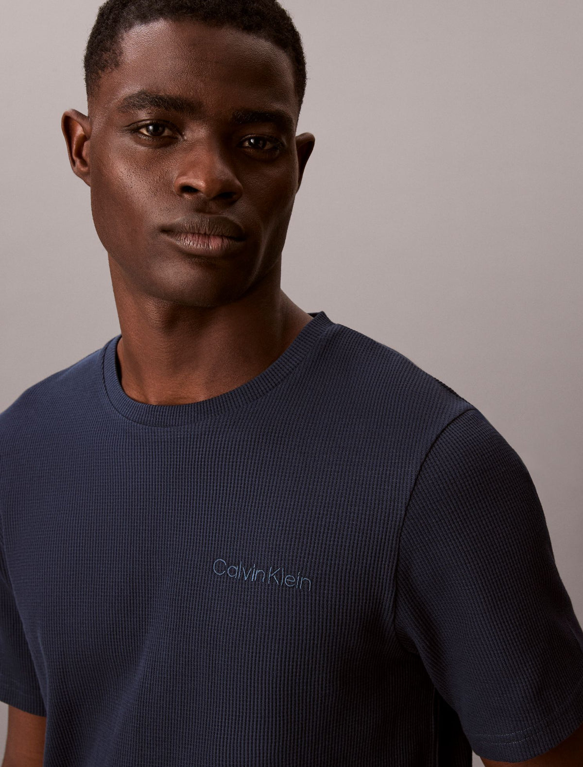 Waffle Knit Sleep T-Shirt - Calvin Klein Underwear
