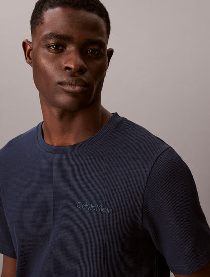 Waffle Knit Sleep T-Shirt - Calvin Klein Underwear