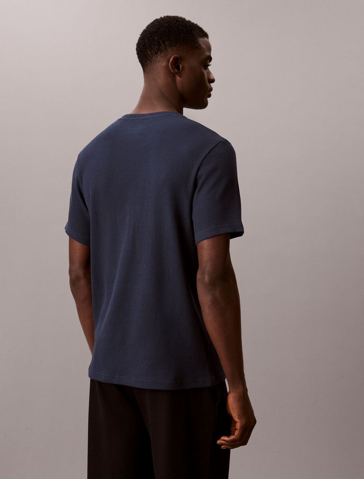 Waffle Knit Sleep T-Shirt - Calvin Klein Underwear