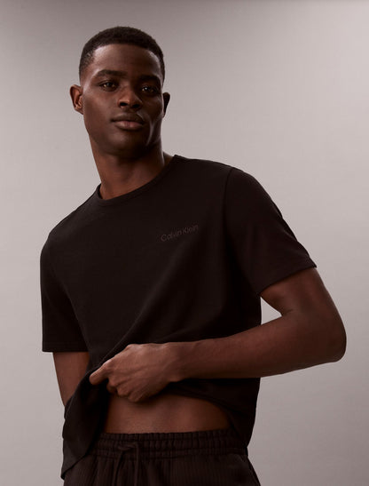 Pique Crewneck Sleep T-Shirt - Calvin Klein Underwear
