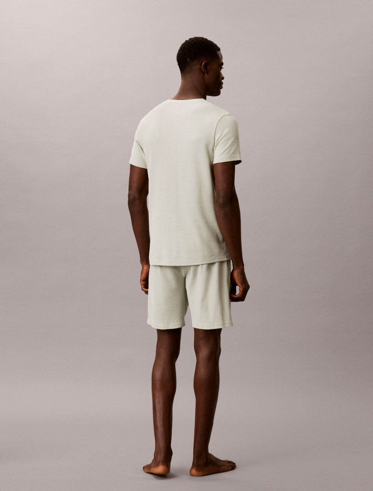Waffle Knit Sleep Shorts - Calvin Klein Underwear