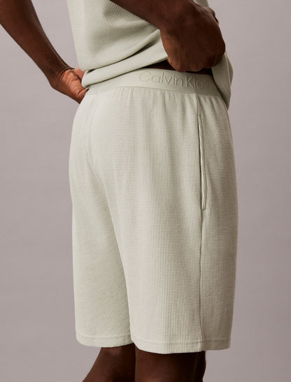 Waffle Knit Sleep Shorts - Calvin Klein Underwear