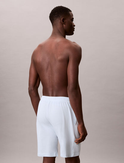 Icon Cotton Stretch Monologo Sleep Shorts - Calvin Klein Underwear