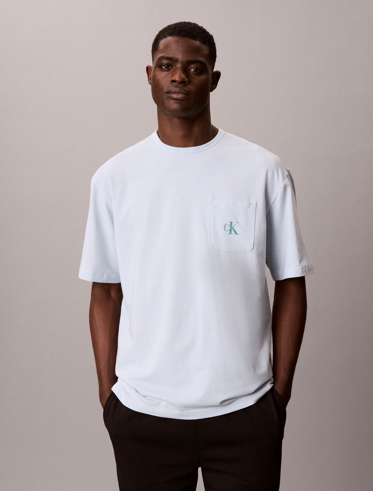 Icon Cotton Stretch Monologo Sleep Tee - Calvin Klein Underwear