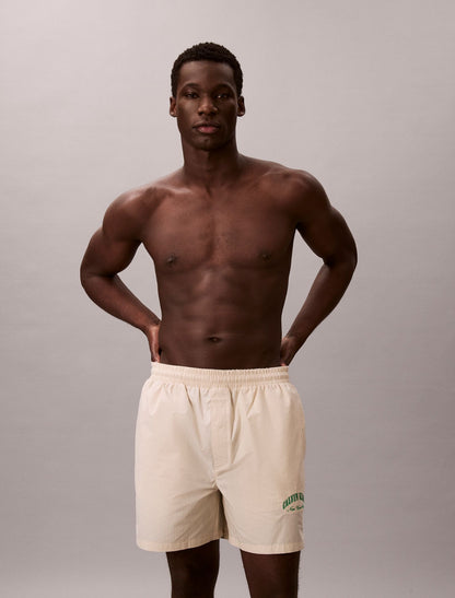Heritage Classic Cotton Poplin Sleep Shorts - Calvin Klein Underwear