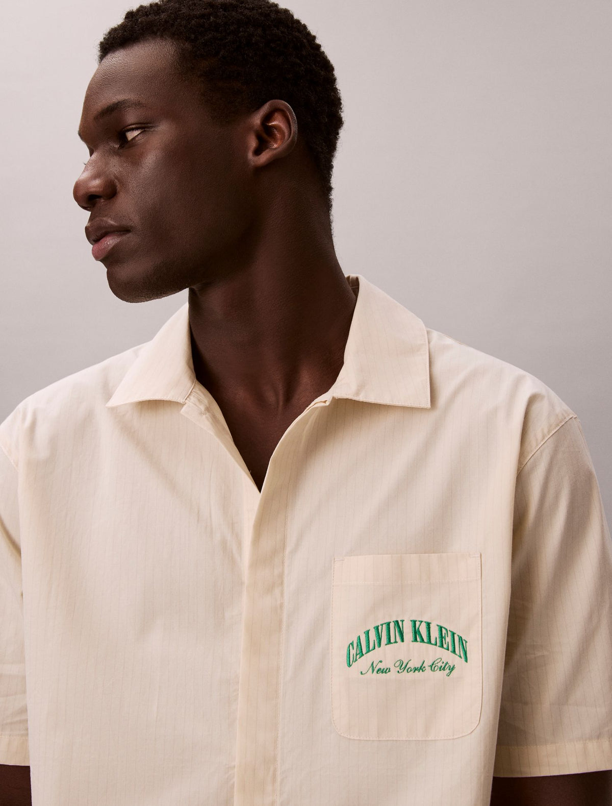 Heritage Classic Cotton Poplin Sleep Shirt - Calvin Klein Underwear