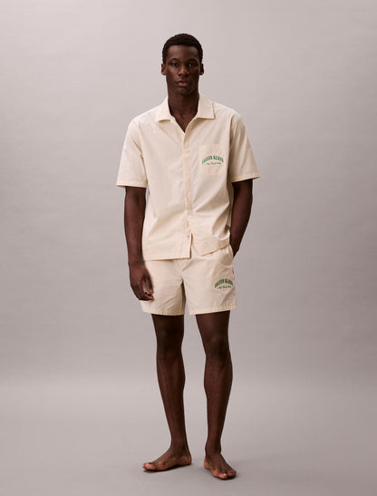 Heritage Classic Cotton Poplin Sleep Shirt - Calvin Klein Underwear