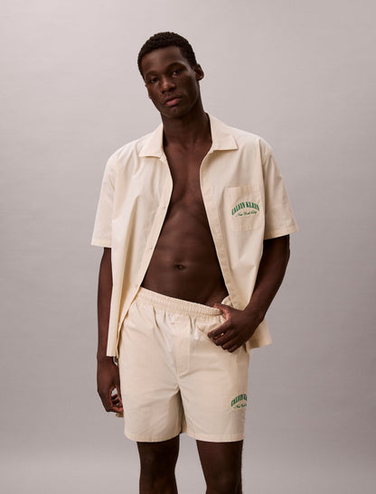Heritage Classic Cotton Poplin Sleep Shirt - Calvin Klein Underwear