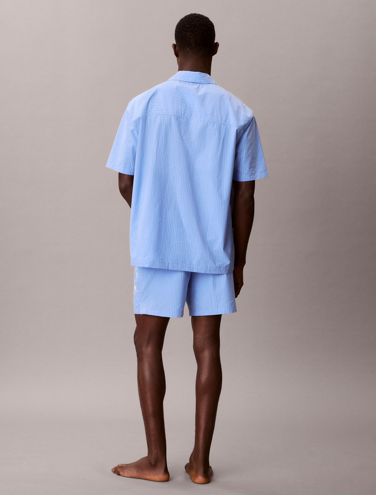 Heritage Classic Cotton Poplin Sleep Shorts - Calvin Klein Underwear