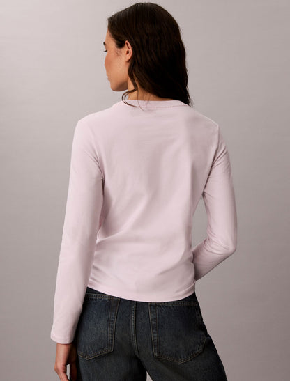 Standard Logo Slim T-Shirt - Calvin Klein Women