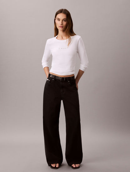 Standard Logo Slim T-Shirt - Calvin Klein Women