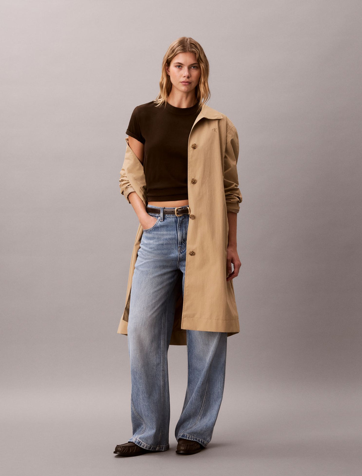 Monogram T-Shirt - Calvin Klein Women