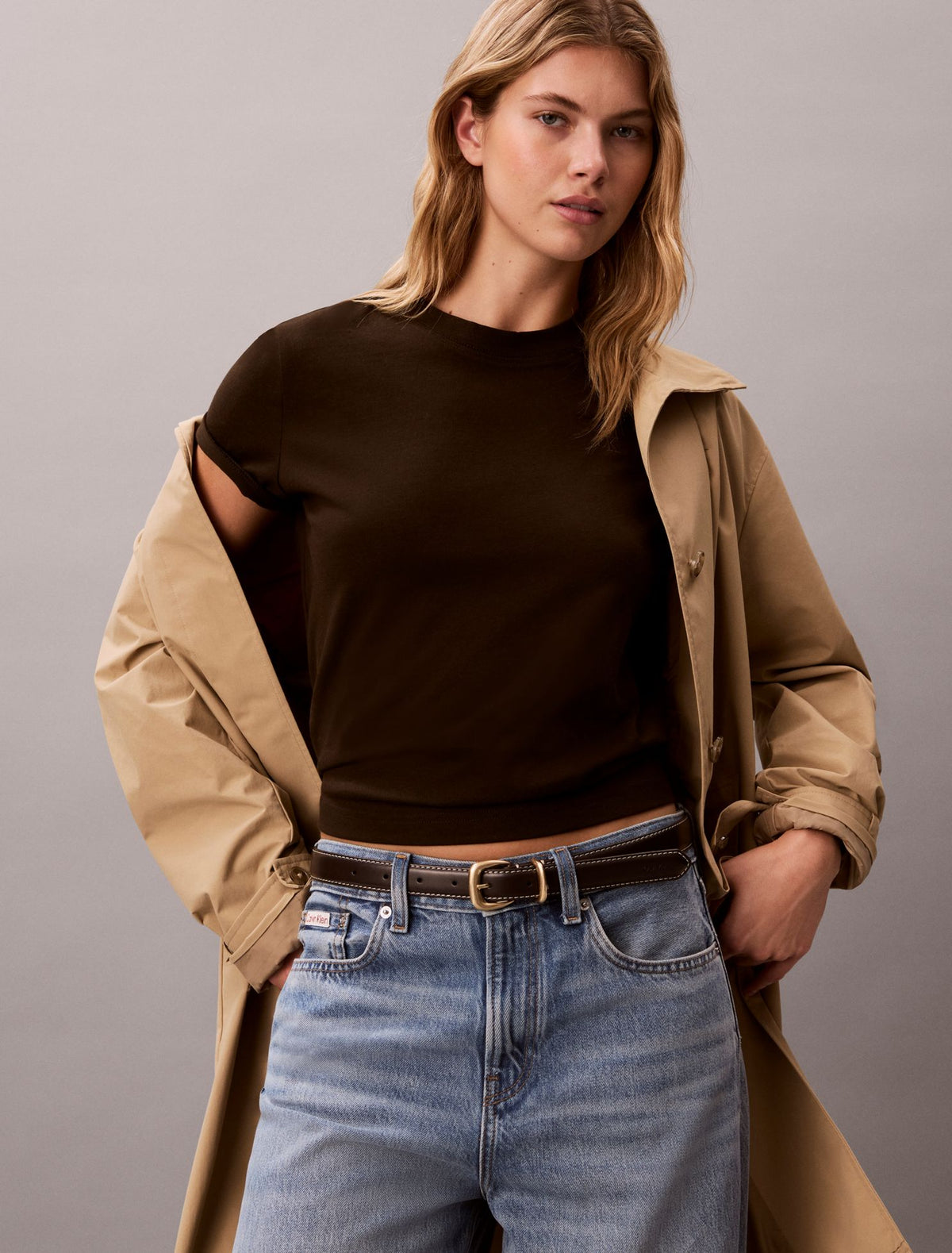 Monogram T-Shirt - Calvin Klein Women