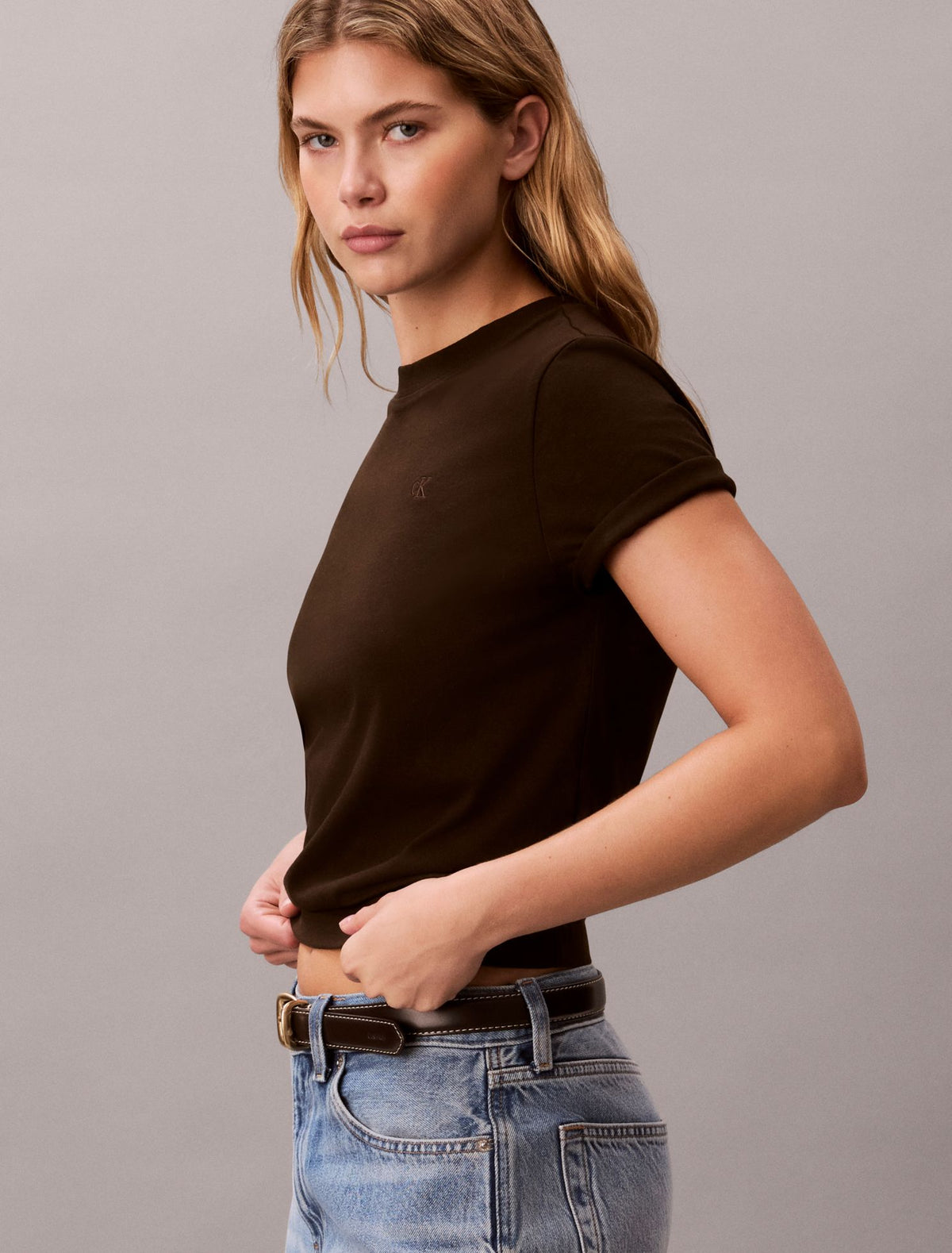 Monogram T-Shirt - Calvin Klein Women