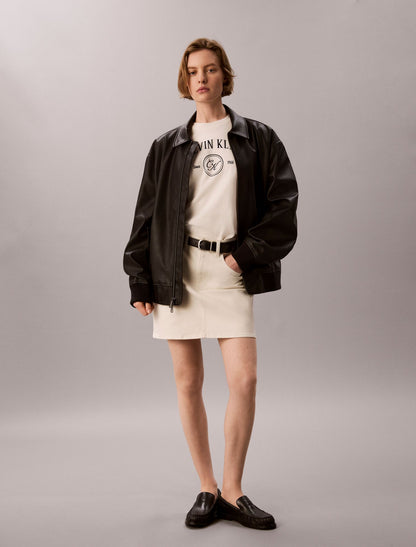 Arch Varsity Logo Graphic Relaxed T-Shirt - Calvin Klein Women