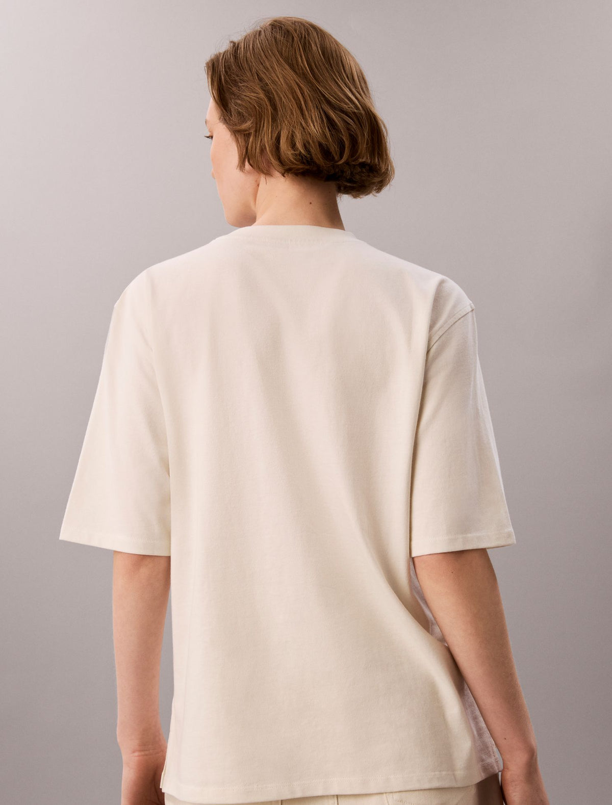 Arch Varsity Logo Graphic Relaxed T-Shirt - Calvin Klein Women
