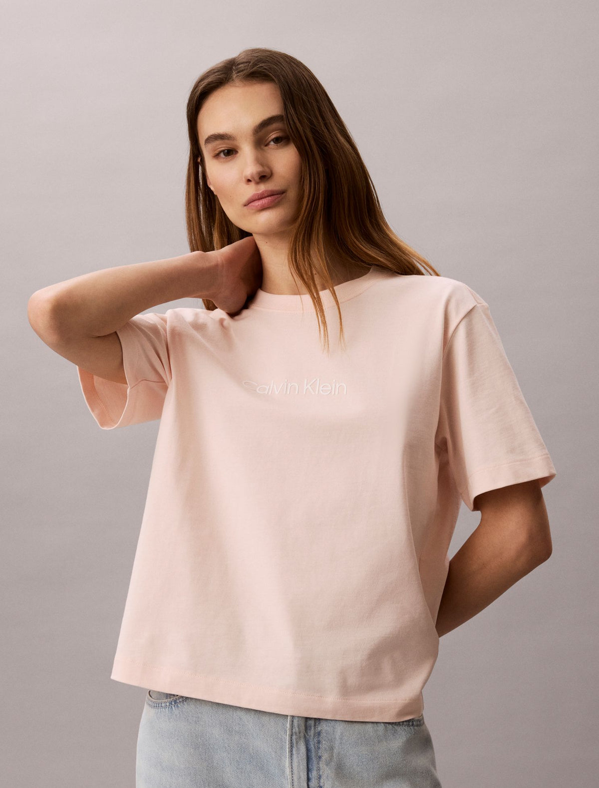 Standard Logo Relaxed T-Shirt - Calvin Klein Women