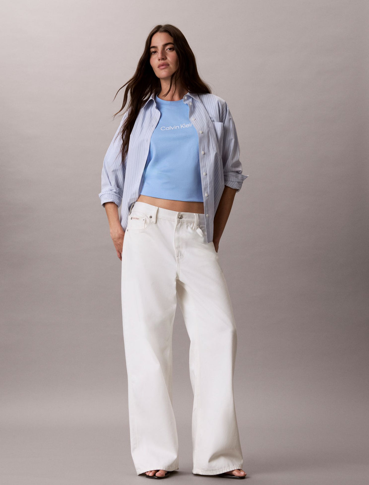 Standard Logo Relaxed T-Shirt - Calvin Klein Women