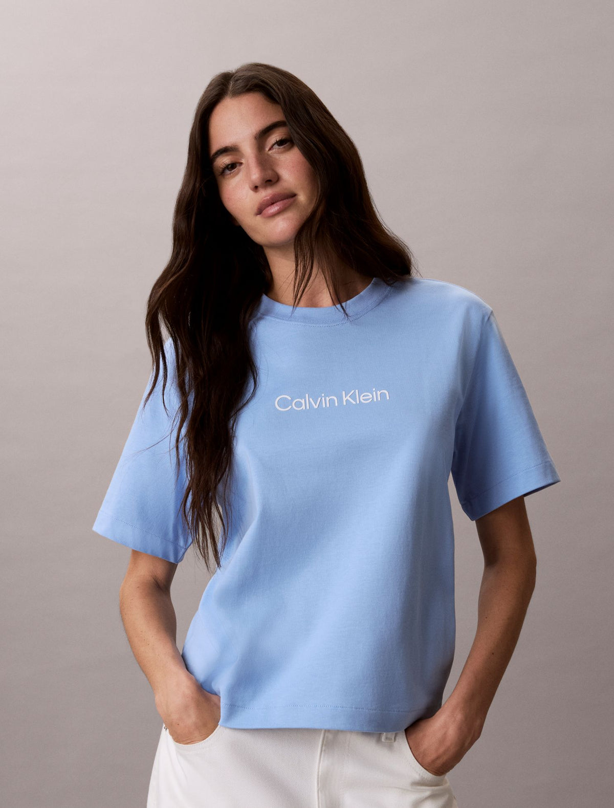 Standard Logo Relaxed T-Shirt - Calvin Klein Women