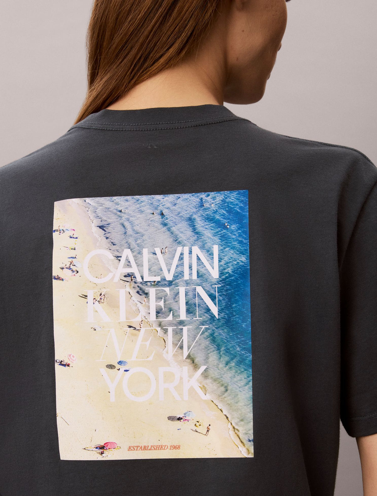 CK NY Photo Graphic Boxy Tee - Calvin Klein Women