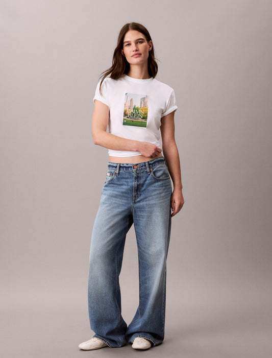 Classic Central Park Graphic Tee - Calvin Klein Women