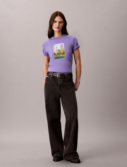 Classic Central Park Graphic Tee - Calvin Klein Women