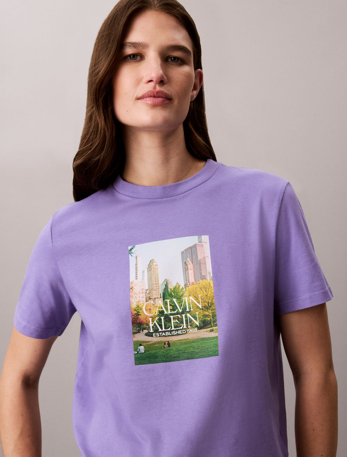 Classic Central Park Graphic Tee - Calvin Klein Women