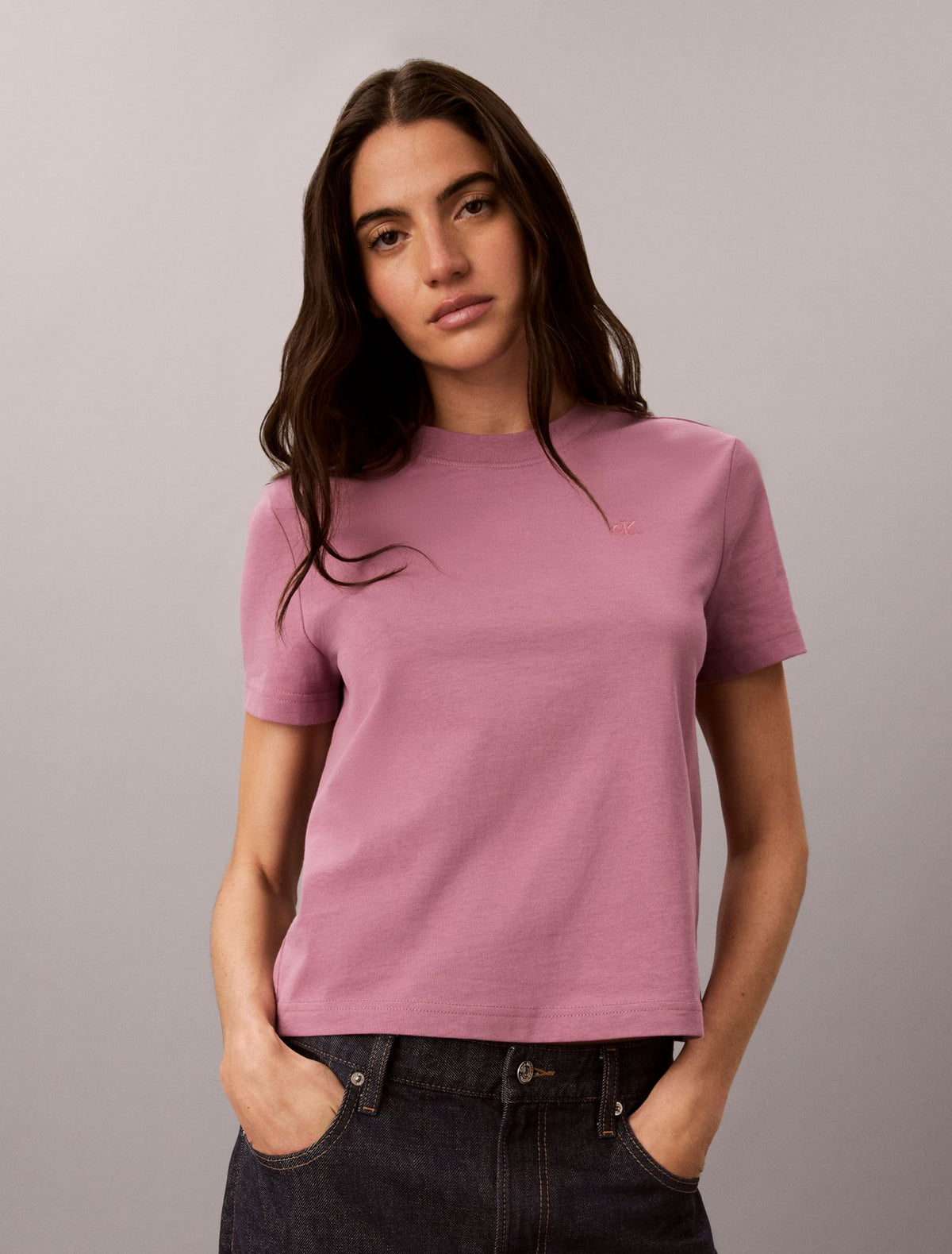 Monogram T-Shirt - Calvin Klein Women