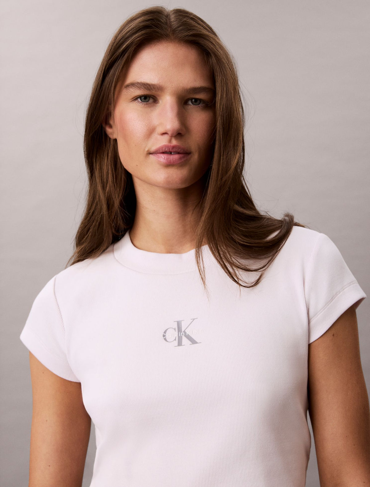 Monologo Baby Tee - Calvin Klein Women