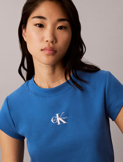 Monologo Baby Tee - Calvin Klein Women