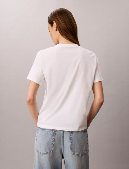 Calvin Script Logo Classic Tee - Calvin Klein Women