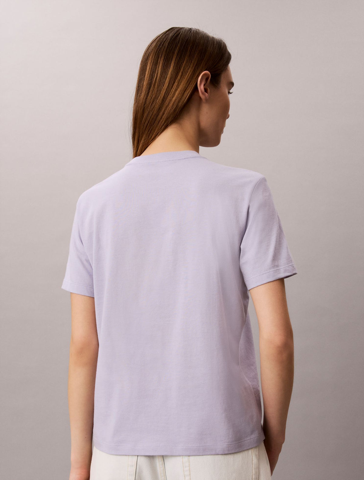 Calvin Script Logo Classic Tee - Calvin Klein Women