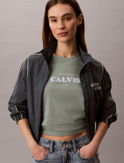 Bold Logo Graphic Classic T-Shirt - Calvin Klein Women