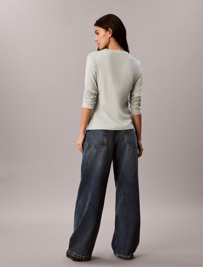 Standard Logo Slim T-Shirt - Calvin Klein Women