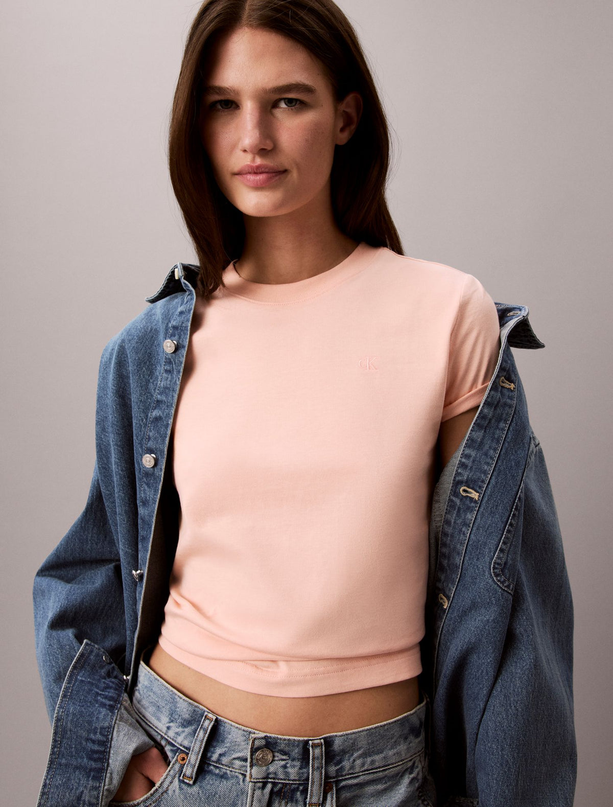 Monogram T-Shirt - Calvin Klein Women