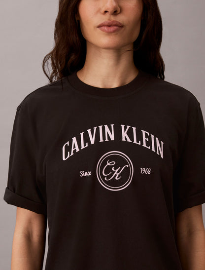 Arch Varsity Logo Graphic Relaxed T-Shirt - Calvin Klein Women