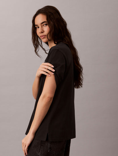 Arch Varsity Logo Graphic Relaxed T-Shirt - Calvin Klein Women