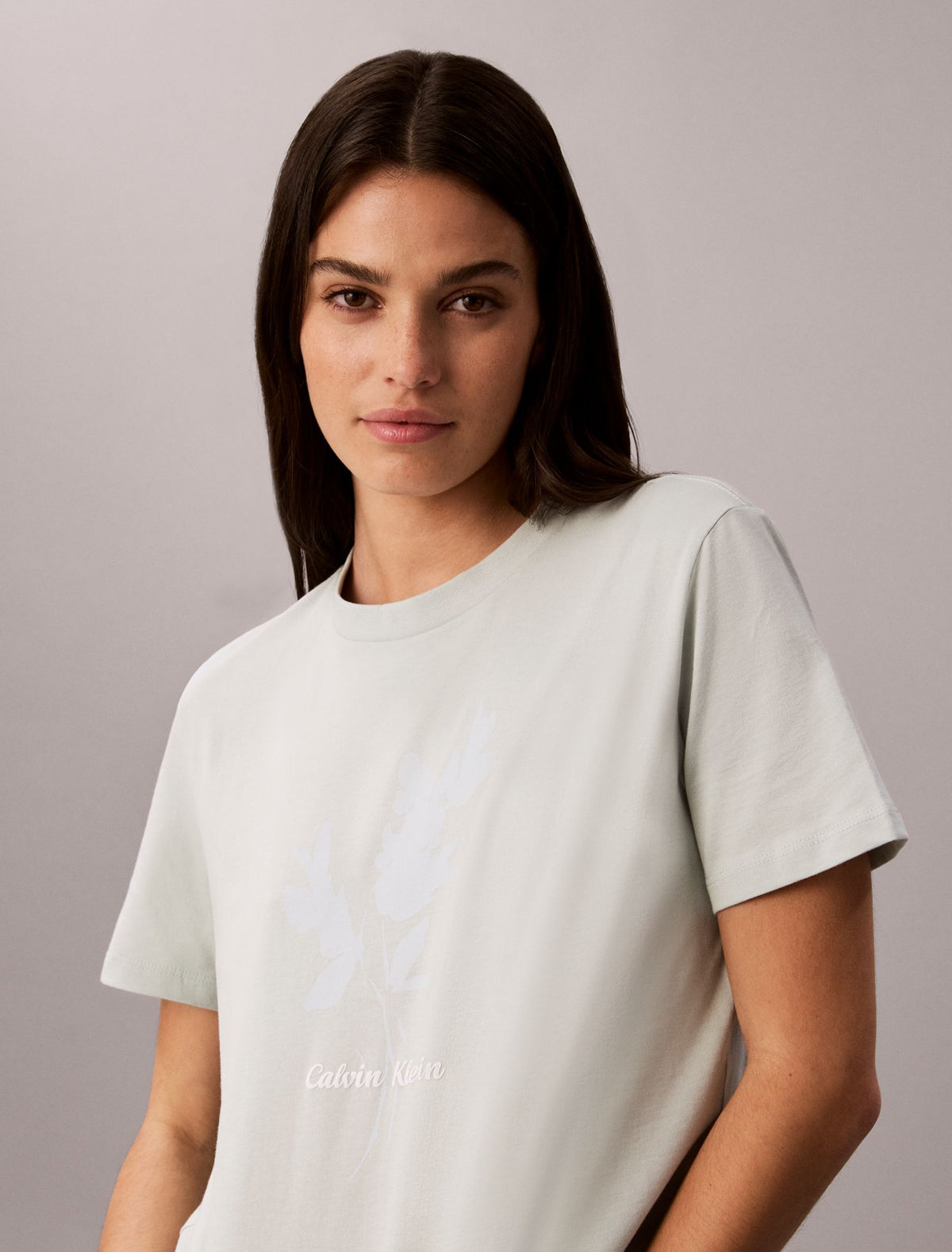Floral Classic Tee - Calvin Klein Women