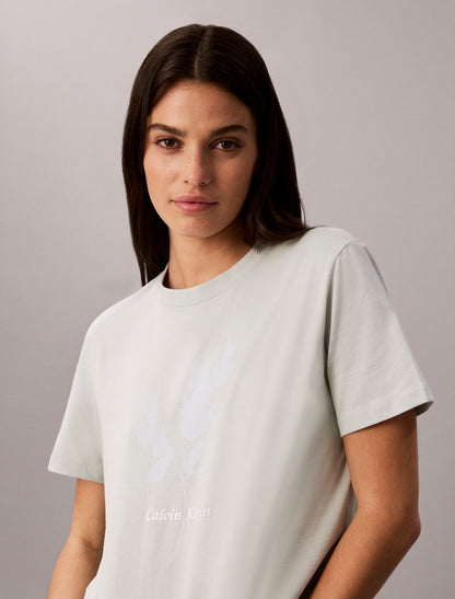Floral Classic Tee - Calvin Klein Women