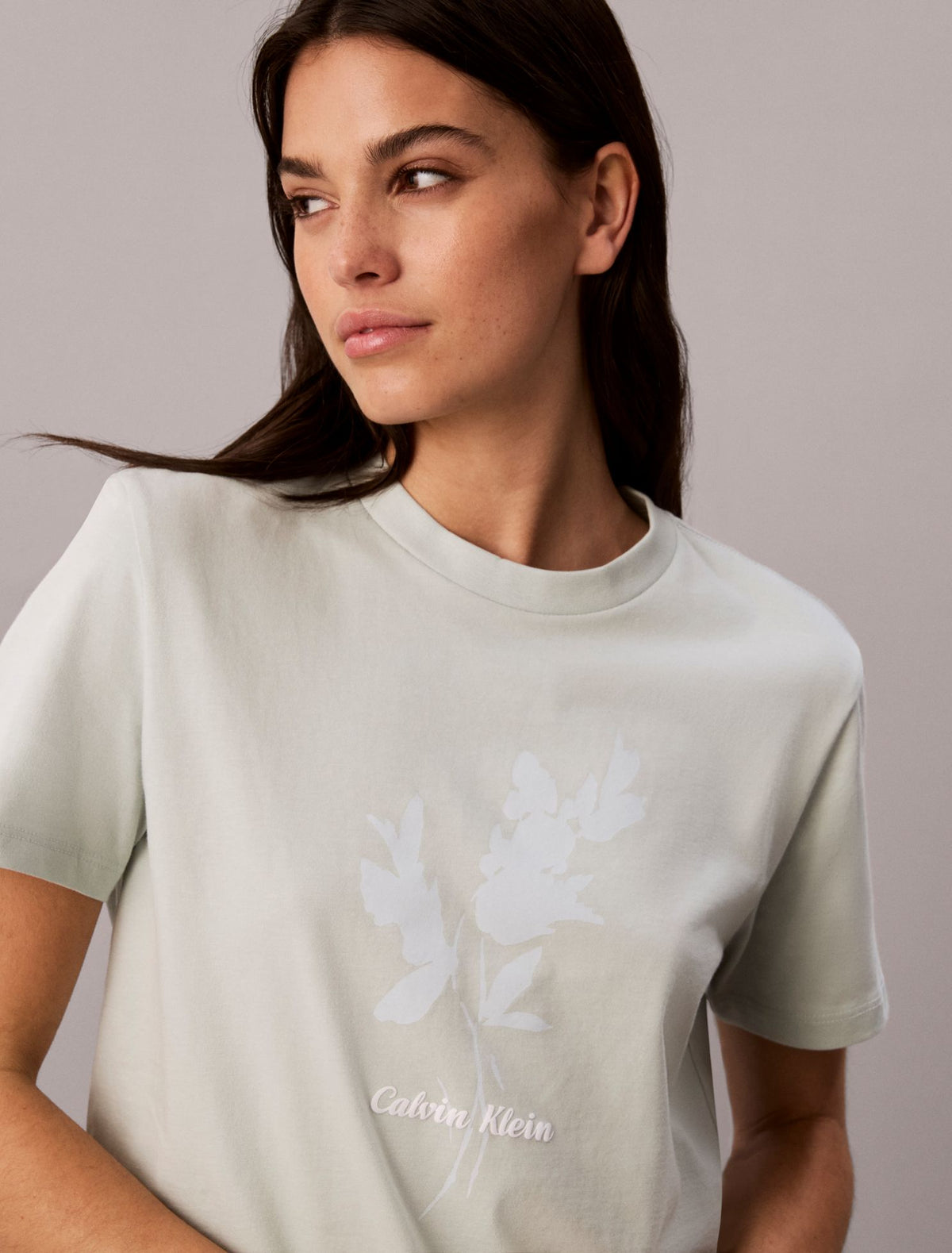 Floral Classic Tee - Calvin Klein Women