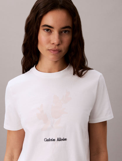 Floral Classic Tee - Calvin Klein Women