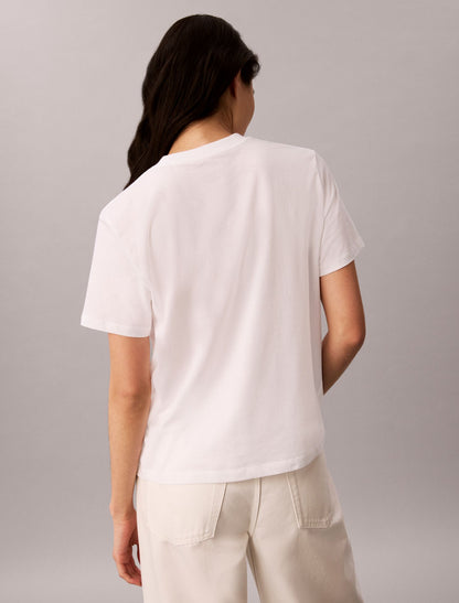 Floral Graphic Logo Tee - Calvin Klein Women