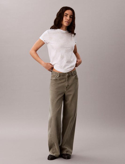 Allover Floral Tee - Calvin Klein Women