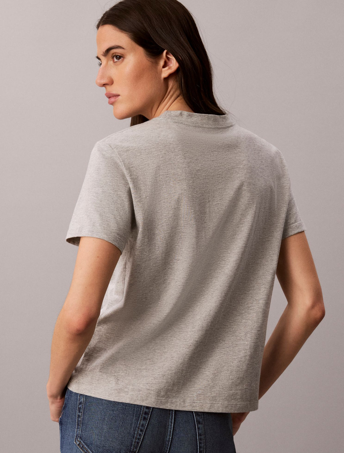 Classic Varsity Logo Tee - Calvin Klein Women