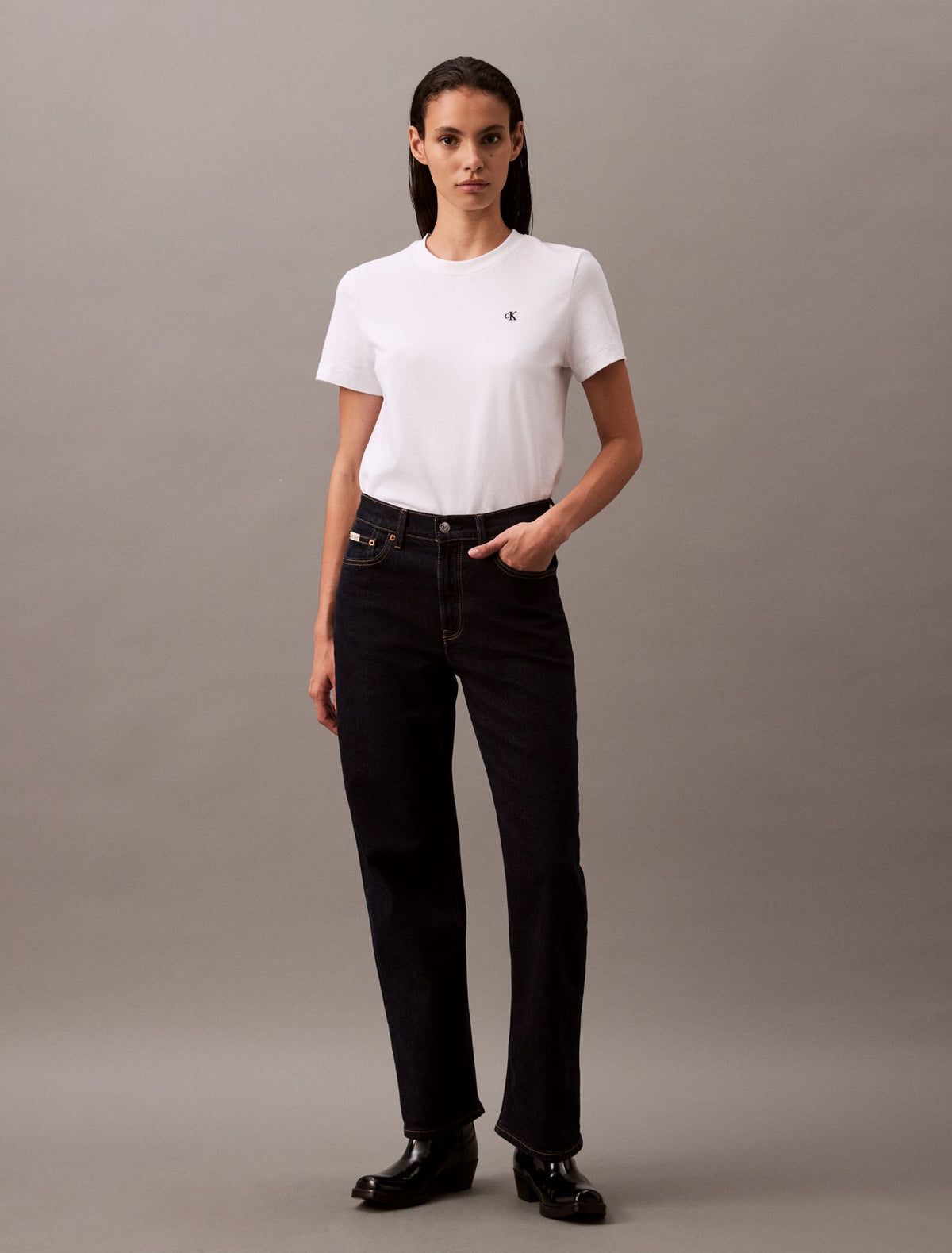 Monogram T-Shirt - Calvin Klein Women