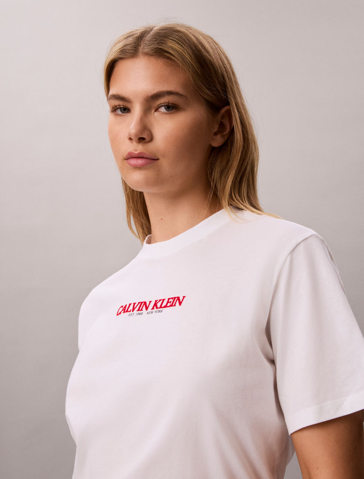 Calvin Klein Logo Graphic Boxy Tee - Calvin Klein Women