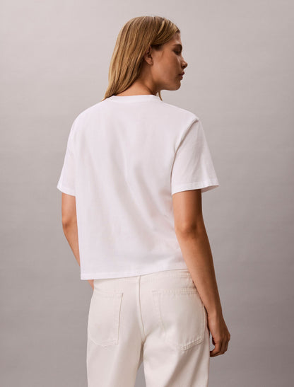 Calvin Klein Logo Graphic Boxy Tee - Calvin Klein Women