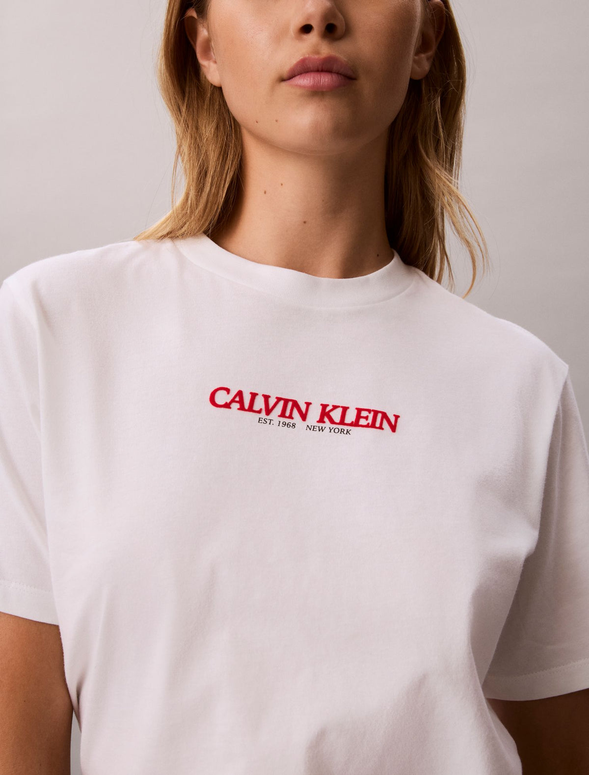 Calvin Klein Logo Graphic Boxy Tee - Calvin Klein Women